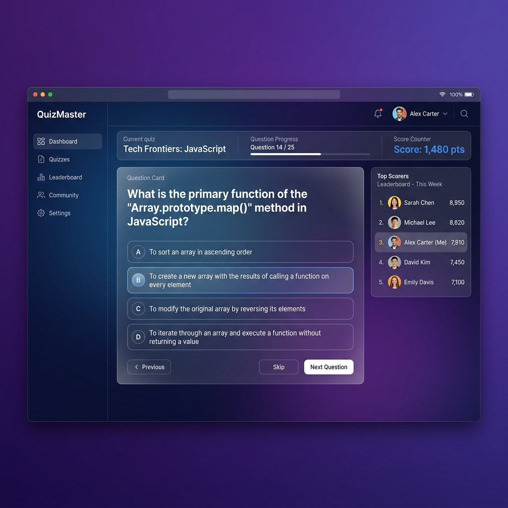 QuizApp — project cover